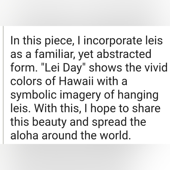 Original Art Print 8×10 Ready To Frame "Lei Day" Hawaiian Art - Picture 9 of 10